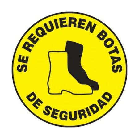 Accuform SLIPGARD FLOOR SIGN SAFETY SHOES SHMFS205 SHMFS205